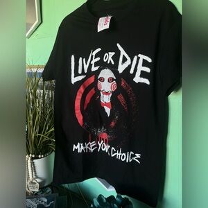 SAW Kids Graphic Tee - Black and Red